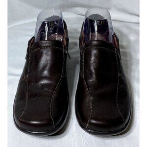 Naturalizers Brown Leather Slip On Shoes Women's 9